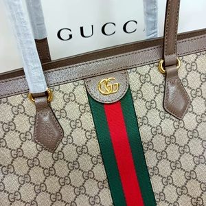 Large Gucci Ophidia Canvas Tote